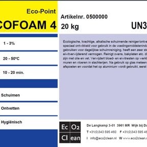 FoodClean Schuimreiniger SR 4   UN3267
