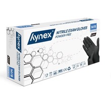 Hynex Nitrile Handschoen Extra Strong PF Black 5,0gr 100/box