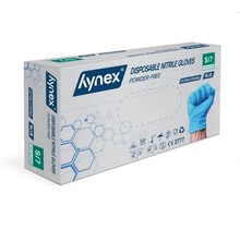 Hynex Nitrile Handschoen Extra Strong PF Bleu 5,0gr 100/box