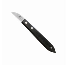Haring kaakmes, 4 cm, zwart