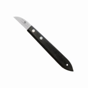 Haring kaakmes, 4 cm, zwart