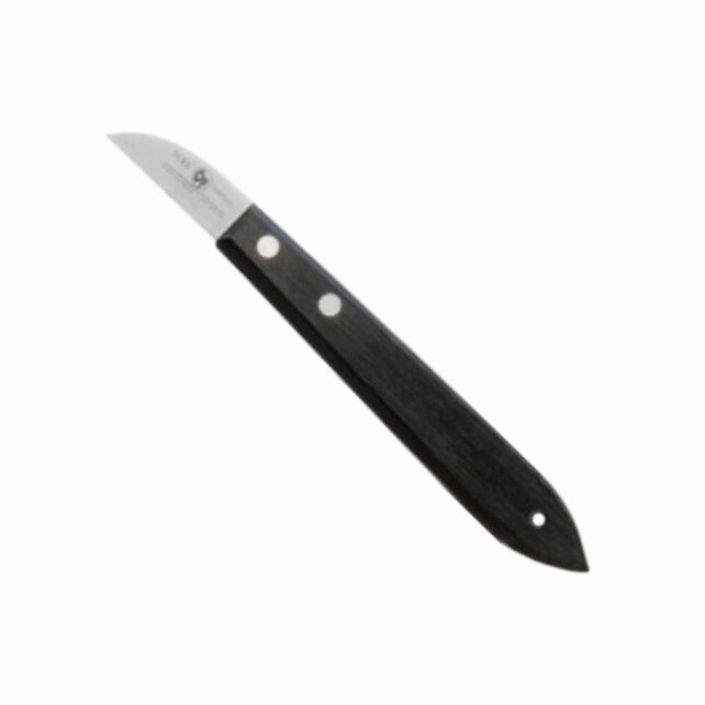 Haring kaakmes, 4 cm, zwart