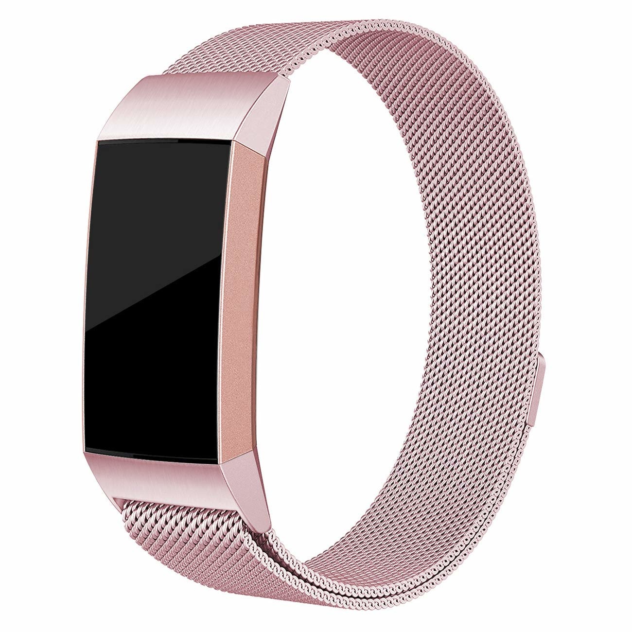 Fitbit Charge 3 / 4 Milanese Band - Roze