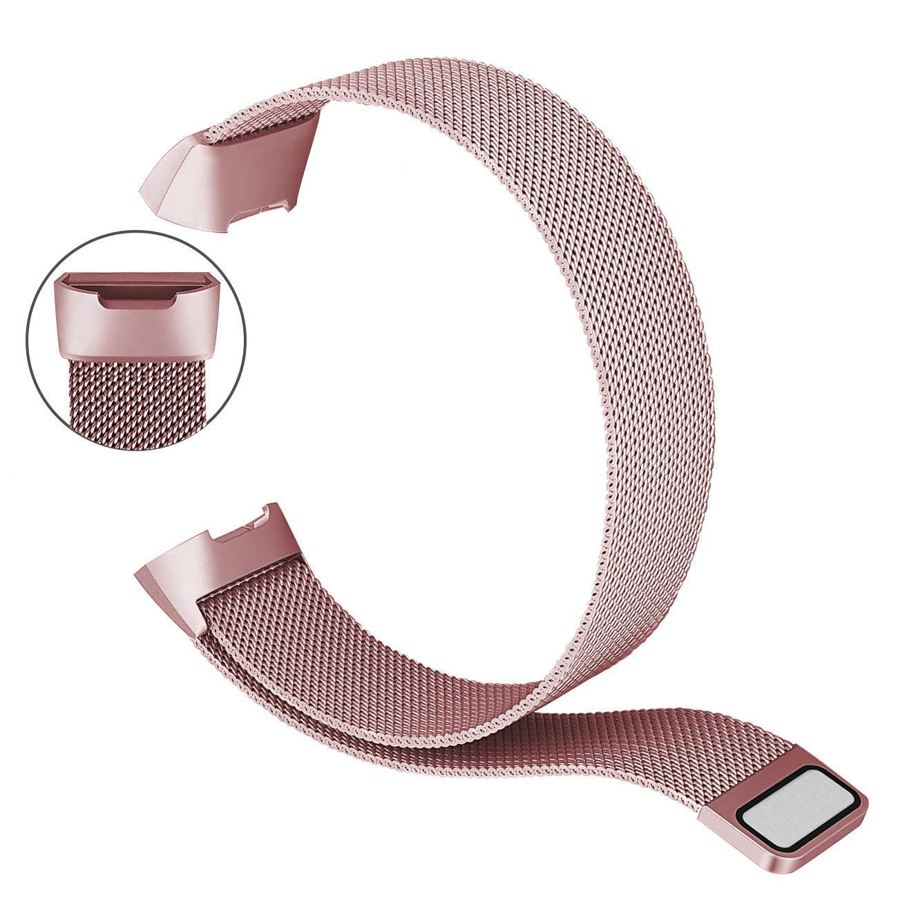 Fitbit Charge 3 / 4 Milanese Band - Roze
