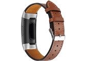 Fitbit Charge 3 / 4 Leer Bandje - Bruin