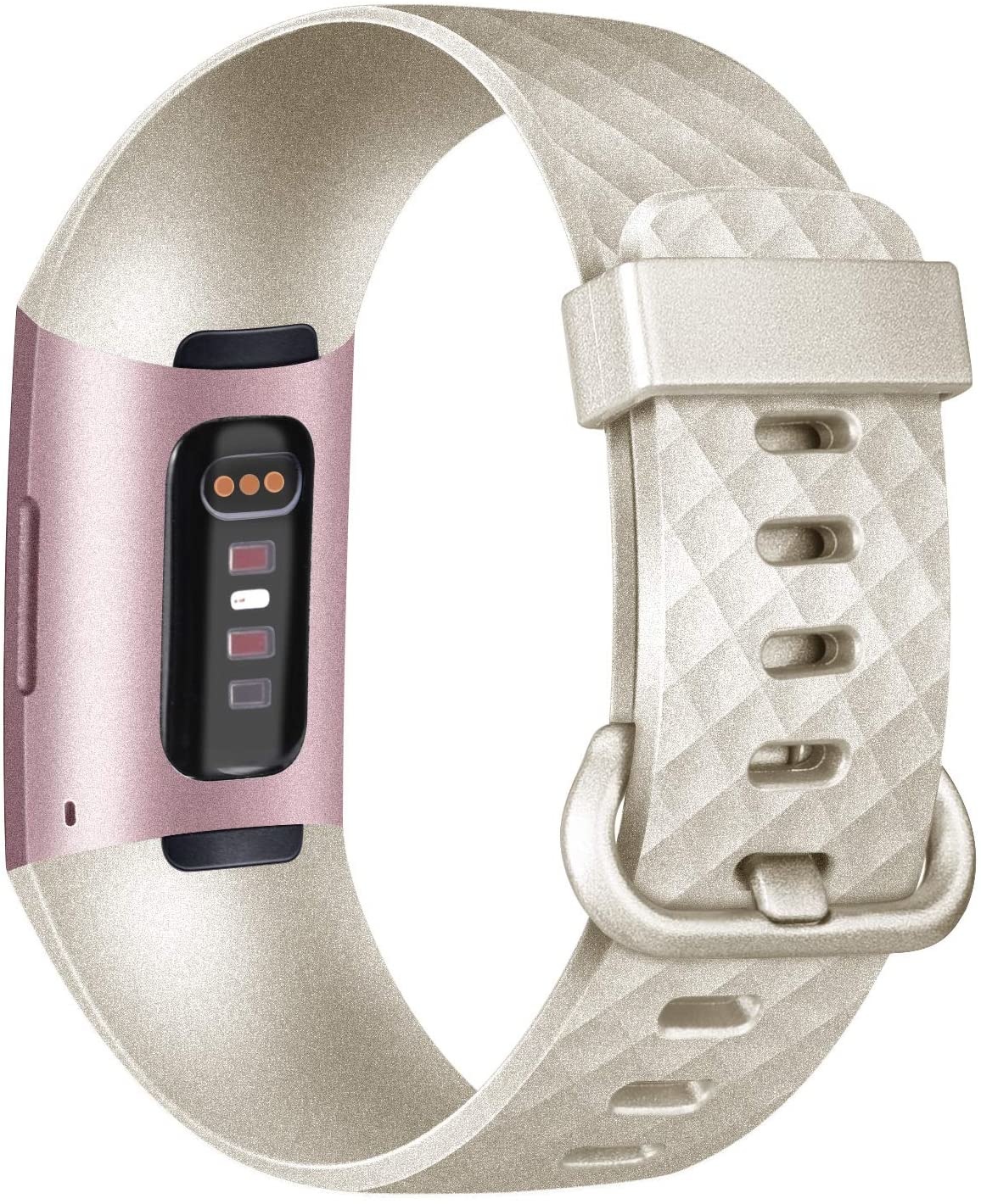 Fitbit Charge 3 / 4 Classic Bandje - Champagne