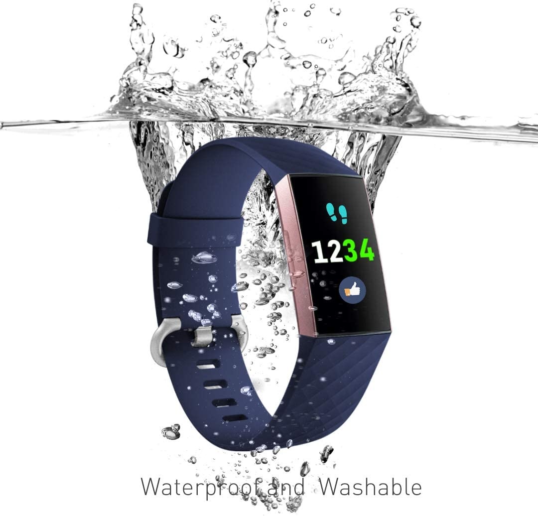 Fitbit Charge 3 / 4 Classic Bandje - Blauw