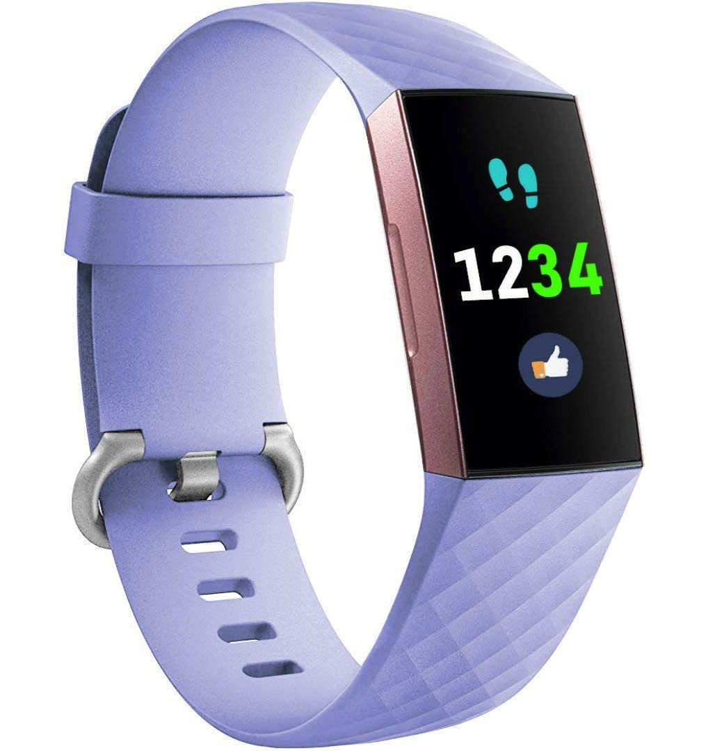 Fitbit Charge 3 / 4 Classic Bandje - Lila