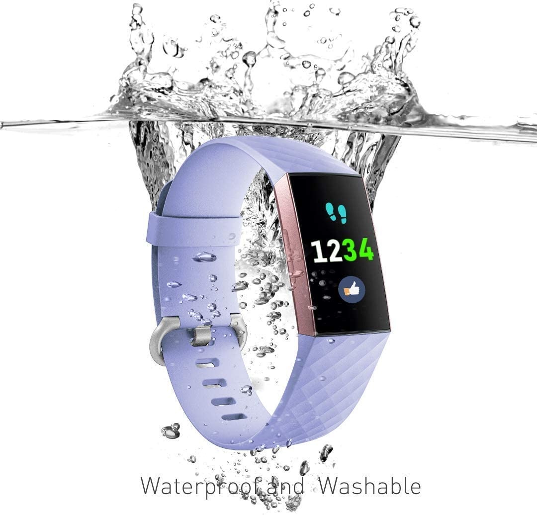 Fitbit Charge 3 / 4 Classic Bandje - Lila