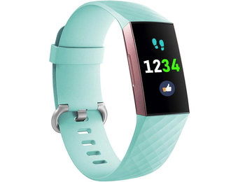 Fitbit Charge 3 / 4 Classic Bandje - Mintgroen