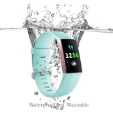 Fitbit Charge 3 / 4 Classic Bandje - Mintgroen
