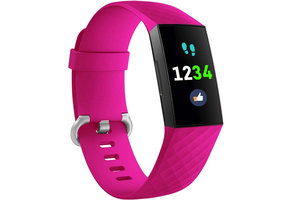 Fitbit Charge 3 / 4 Classic Bandje - Roze