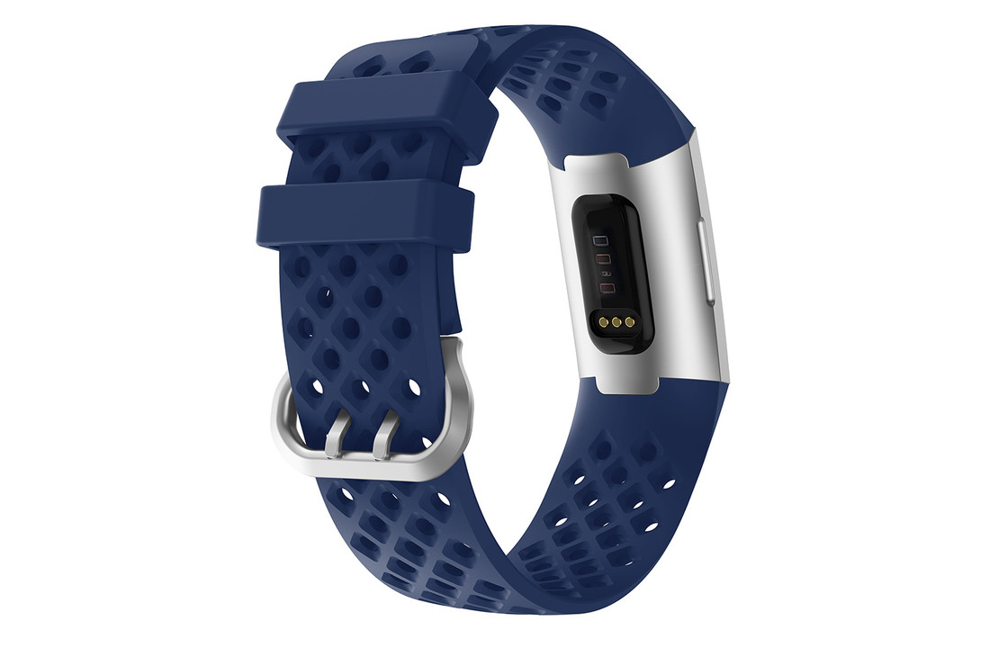 Fitbit Charge 3 / 4 Sport Air Bandje - Blauw
