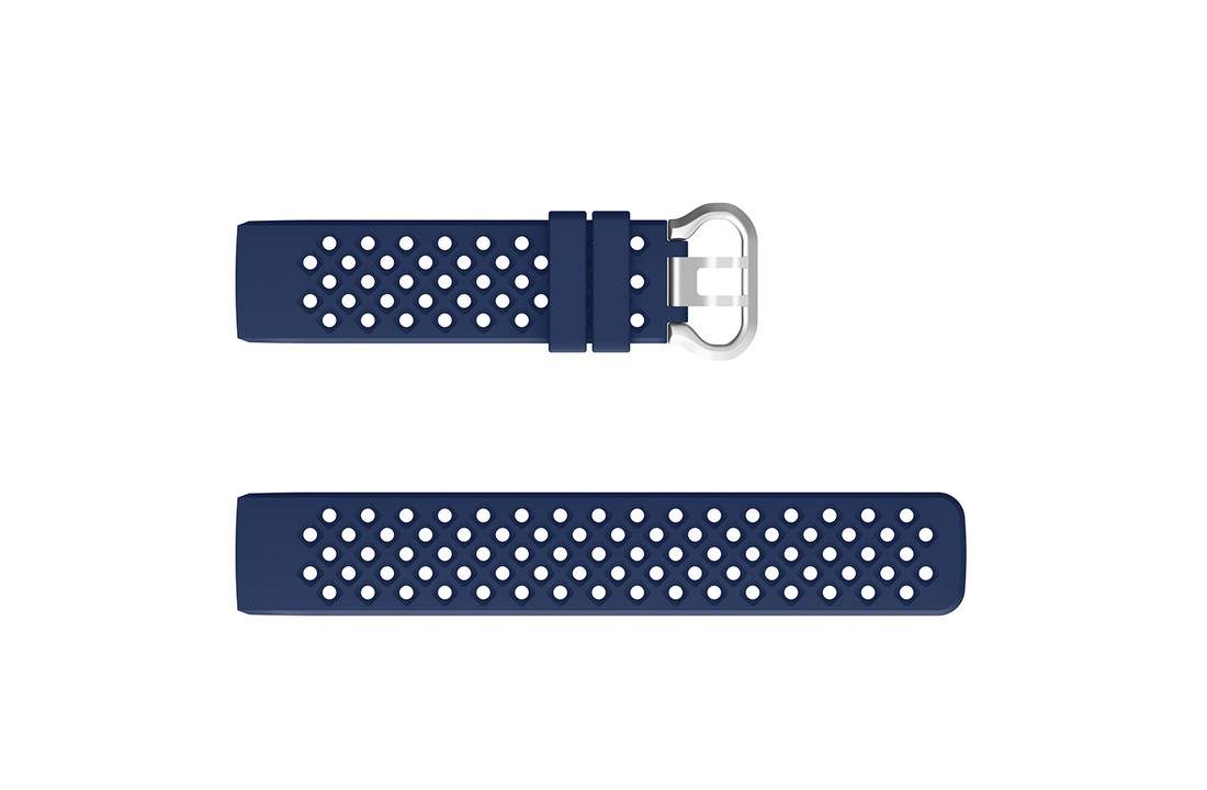 Fitbit Charge 3 / 4 Sport Air Bandje - Blauw