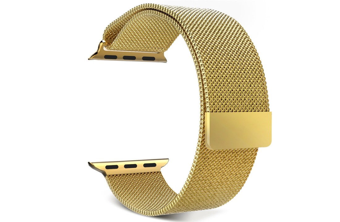 Apple Watch Milanees Bandje - Goud