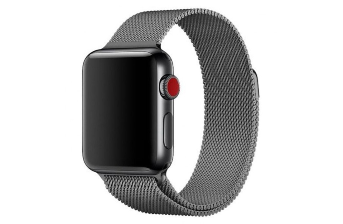 Apple Watch Milanees Bandje - Grijs