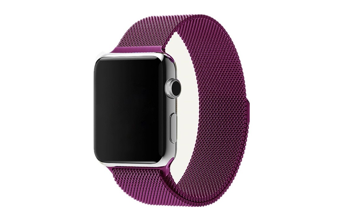 Apple Watch Milanees Bandje - Paars