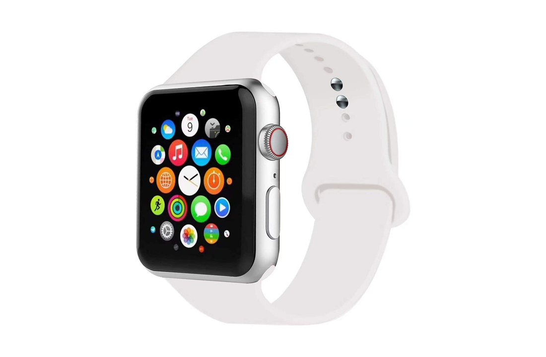 Apple Watch Classic Bandje - Wit