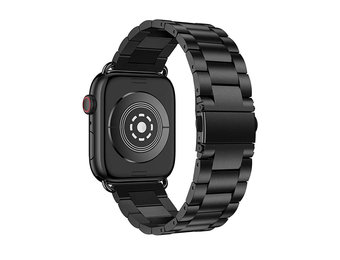 Apple Watch Stalen Schakel Band - Zwart
