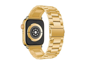 Apple Watch Stalen Schakel Band - Goud