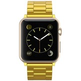 Apple Watch Stalen Schakel Band - Goud