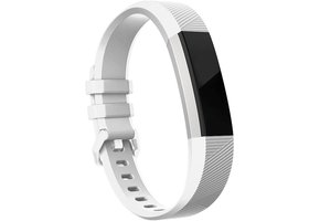 Fitbit Alta HR Bandje Sport - Wit