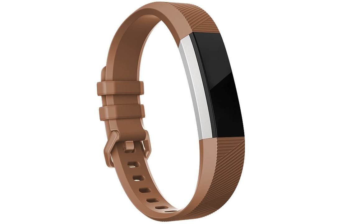 Fitbit Alta HR Bandje Sport - Bruin