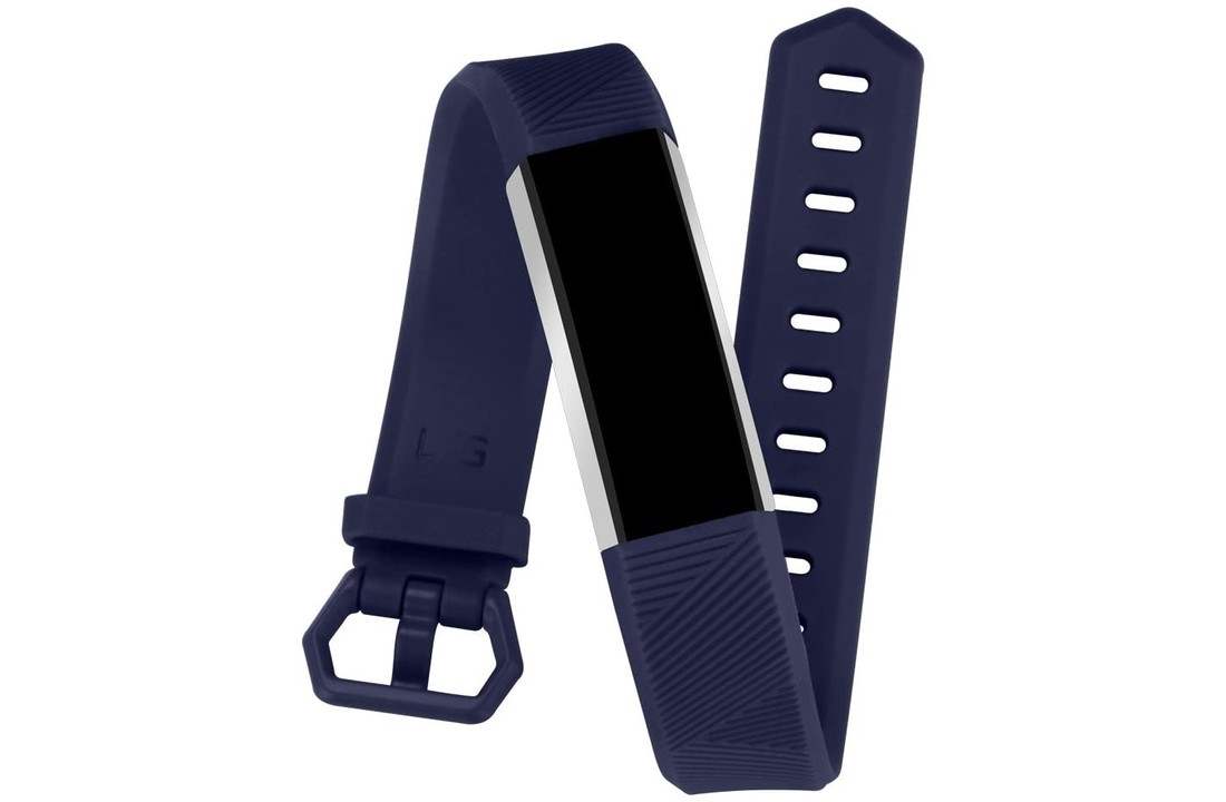Fitbit Alta HR Bandje Sport - Donkerblauw