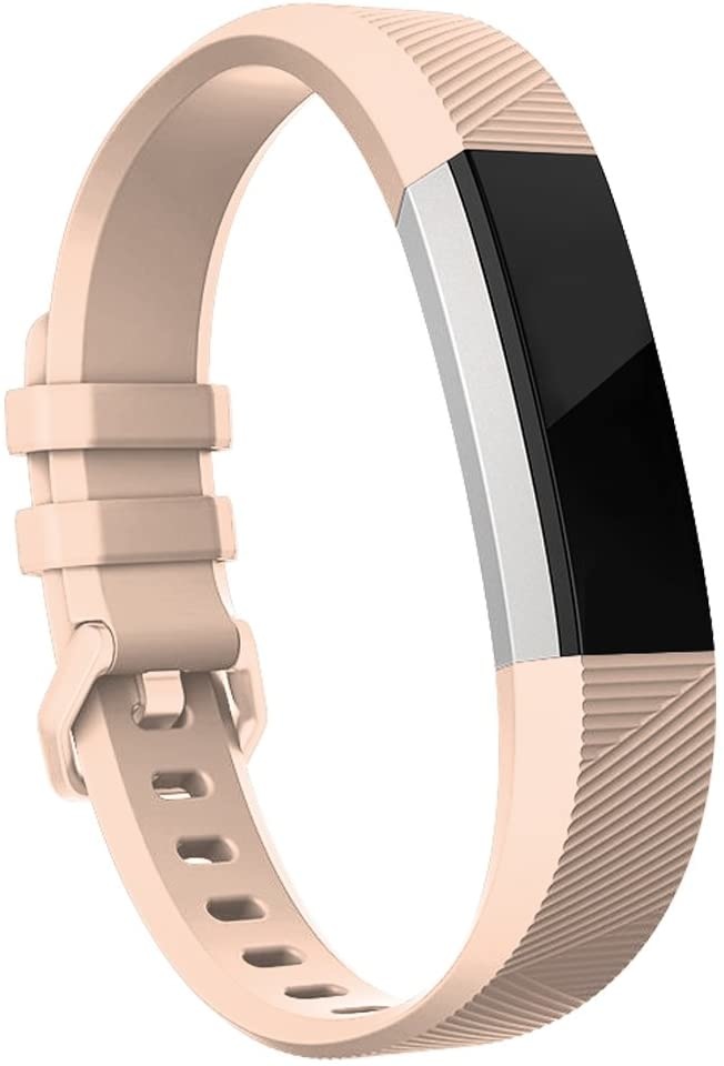 Fitbit Alta HR Bandje Sport - Lichtroze