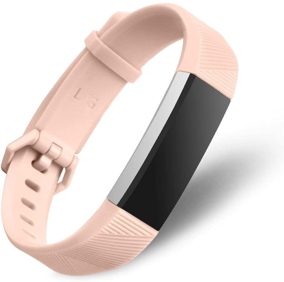 Fitbit Alta HR Bandje Sport - Lichtroze