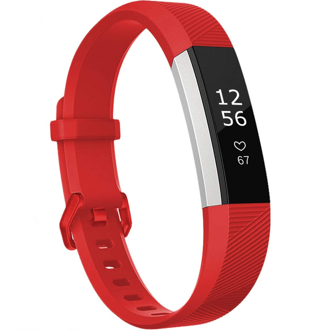 Fitbit Alta HR Bandje Sport - Rood