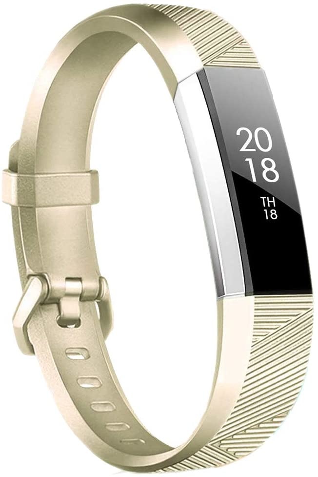 Fitbit Alta HR Bandje Sport - Champagne