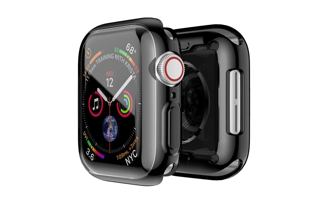 Apple Watch Hoesje - Zwart