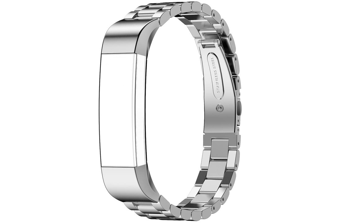 Fitbit Alta Hr Schakel Band Zilver Yonosmartwatchbandjes Nl