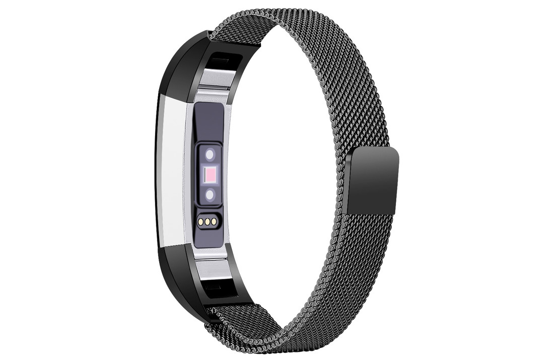 Fitbit Alta HR Milanese Band - Zwart