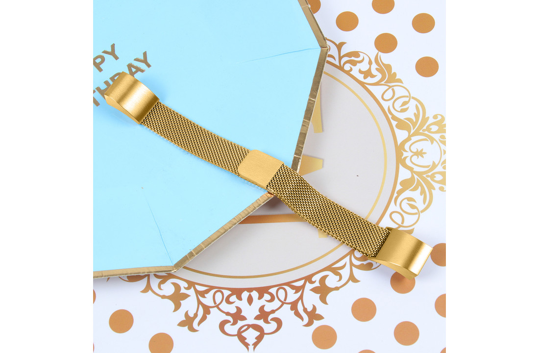Fitbit Alta HR Milanese Band - Goud
