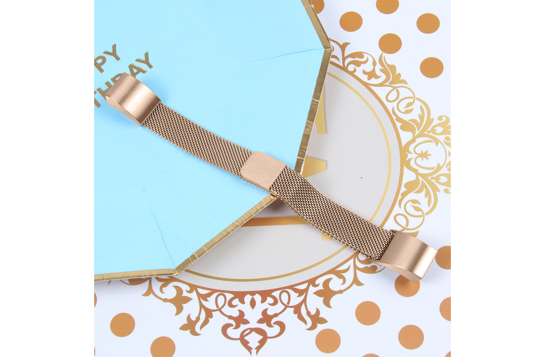 Fitbit Alta HR Milanese Band - Rose Gold