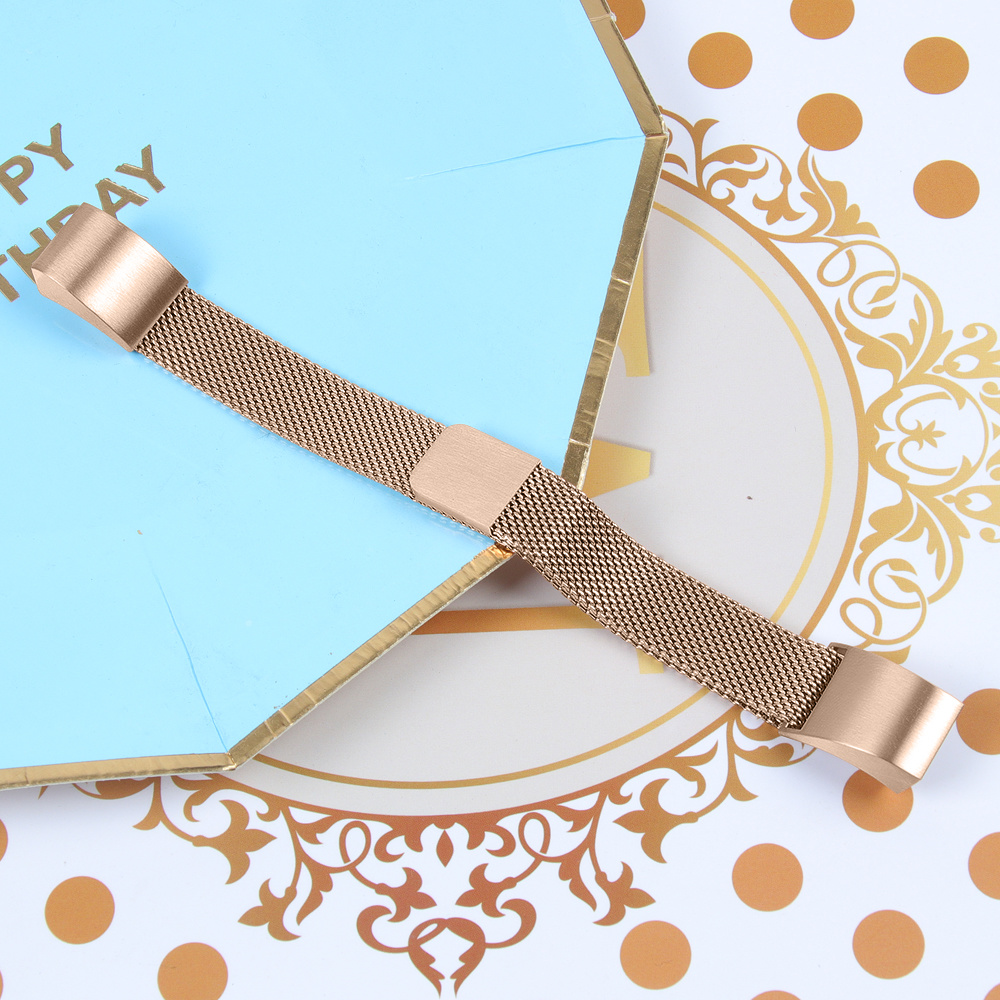 Fitbit Alta HR Milanese Band - Rose Gold