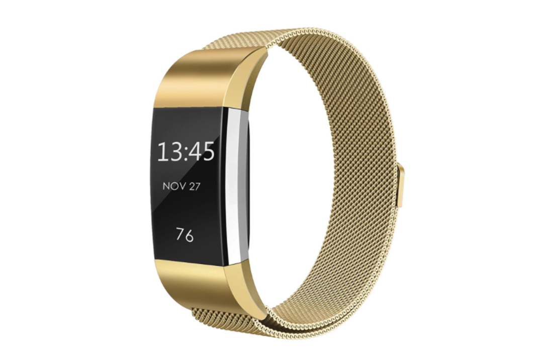 Fitbit Charge 2 Milanese Band - Goud