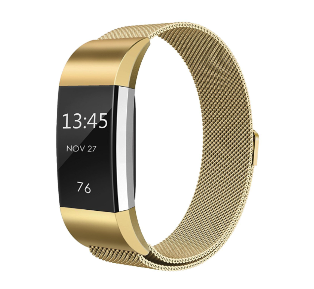 Fitbit Charge 2 Milanese Band - Goud