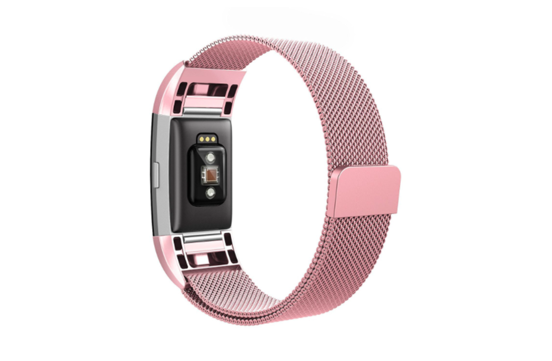 Fitbit Charge 2 Milanese Band - Roze