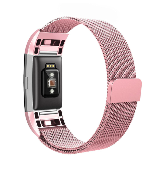 Fitbit Charge 2 Milanese Band - Roze