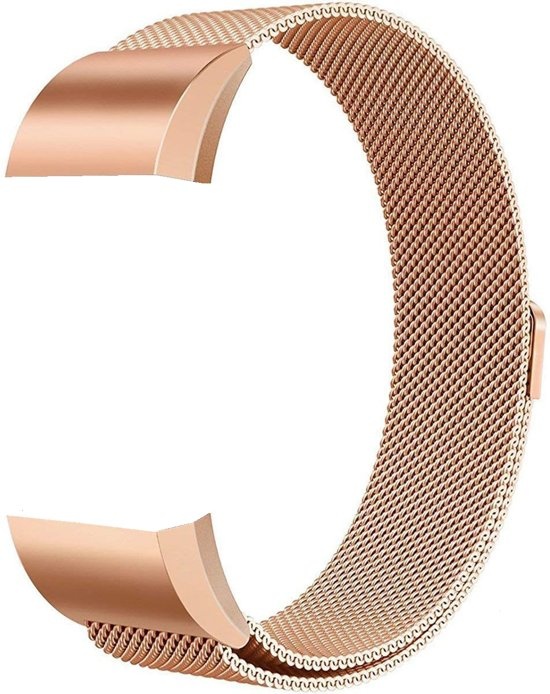 Fitbit Charge 2 Milanese Band - Rose Gold