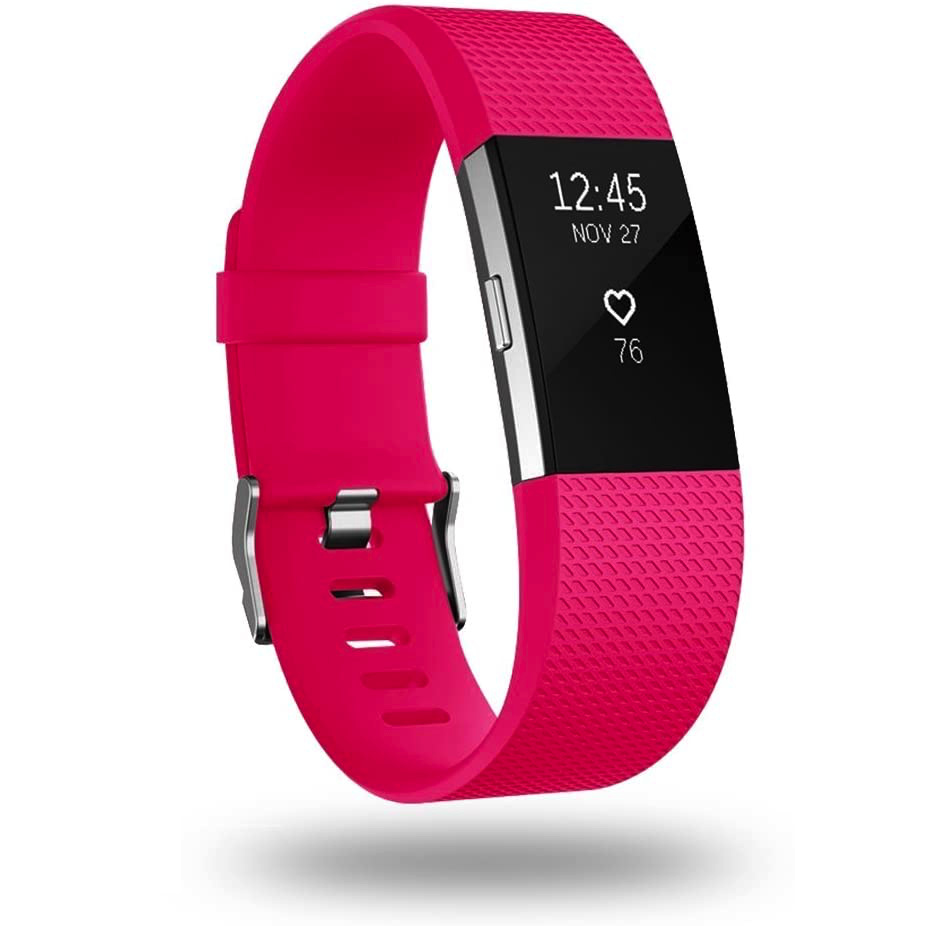 Fitbit Charge 2 Classic Bandje - Roze