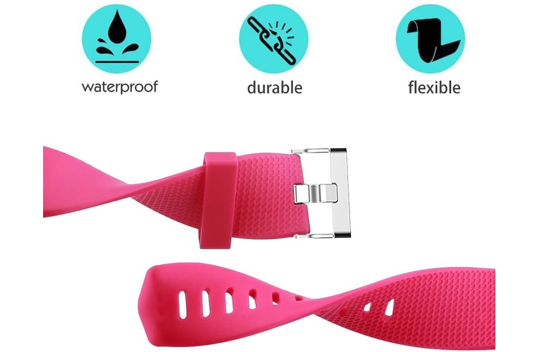 Fitbit Charge 2 Classic Bandje - Roze