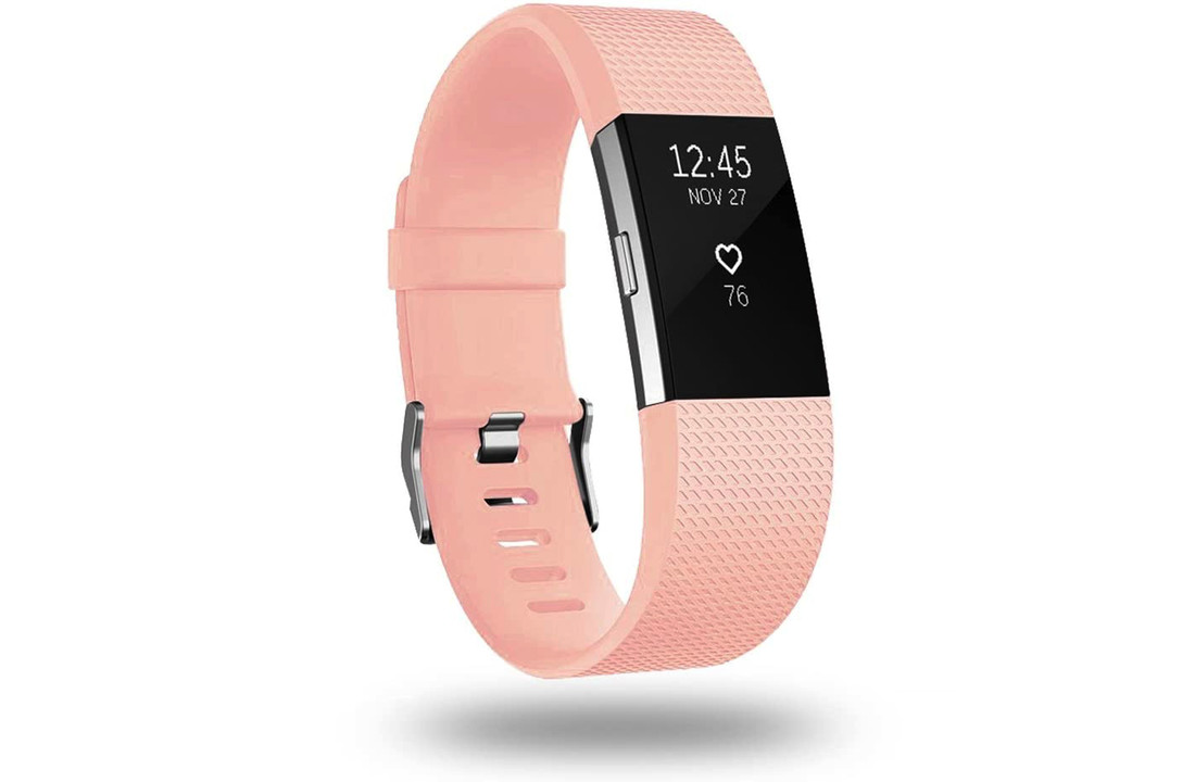 Fitbit Charge 2 Classic Bandje - Lichtroze