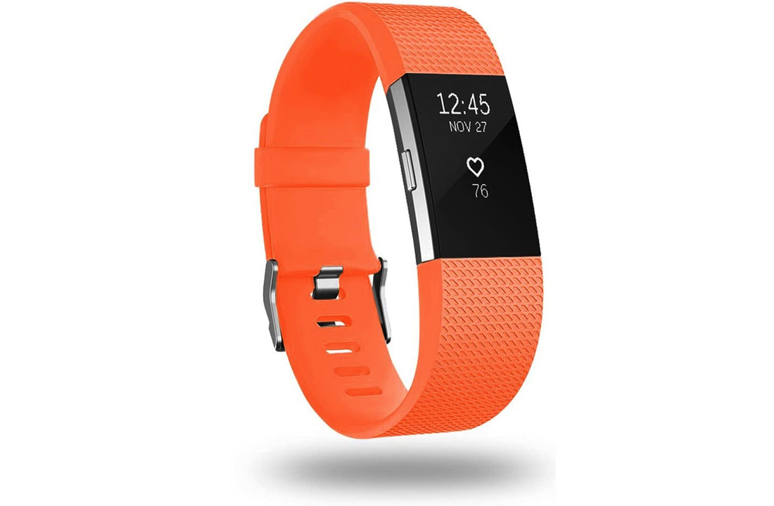 Fitbit Charge 2 Classic Bandje - Oranje