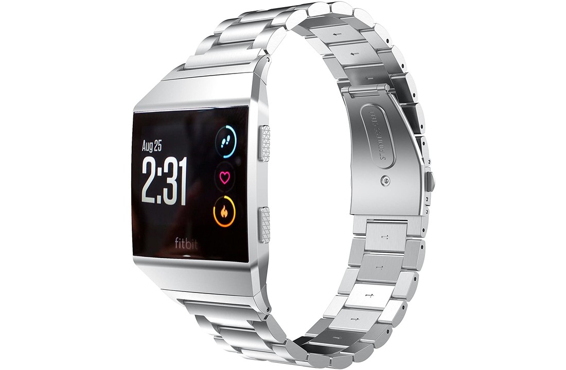 Fitbit Ionic Schakel Band - Zilver