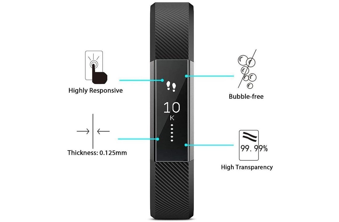 Fitbit Alta HR Screenprotector - 3 stuks