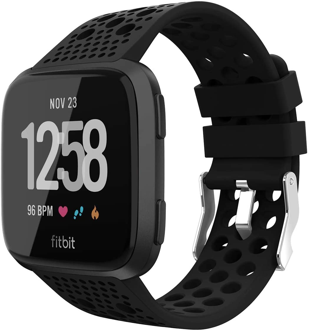 Fitbit Versa Sport Air Bandje - Zwart